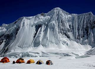 Base camp at Gasherbrum VI  Peak